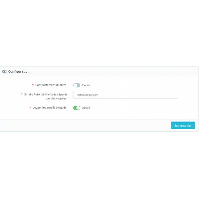 Filter on out-of-stock product emails