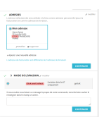 Restriction livraison par code postal